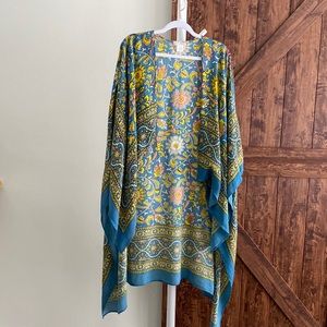 Free People Magic Dance Border Print Kimono